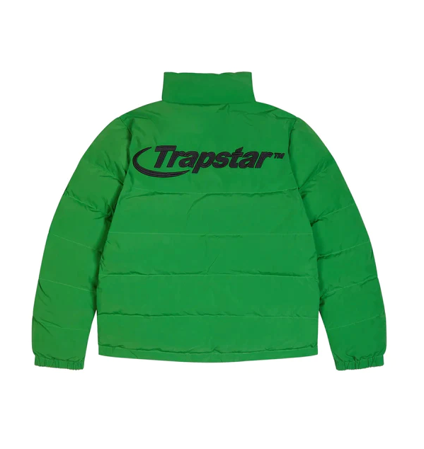 Trapstar Hyperdrive Puffer Jacket 2.0 - (GREEN/BLACK) – 21Dripzz