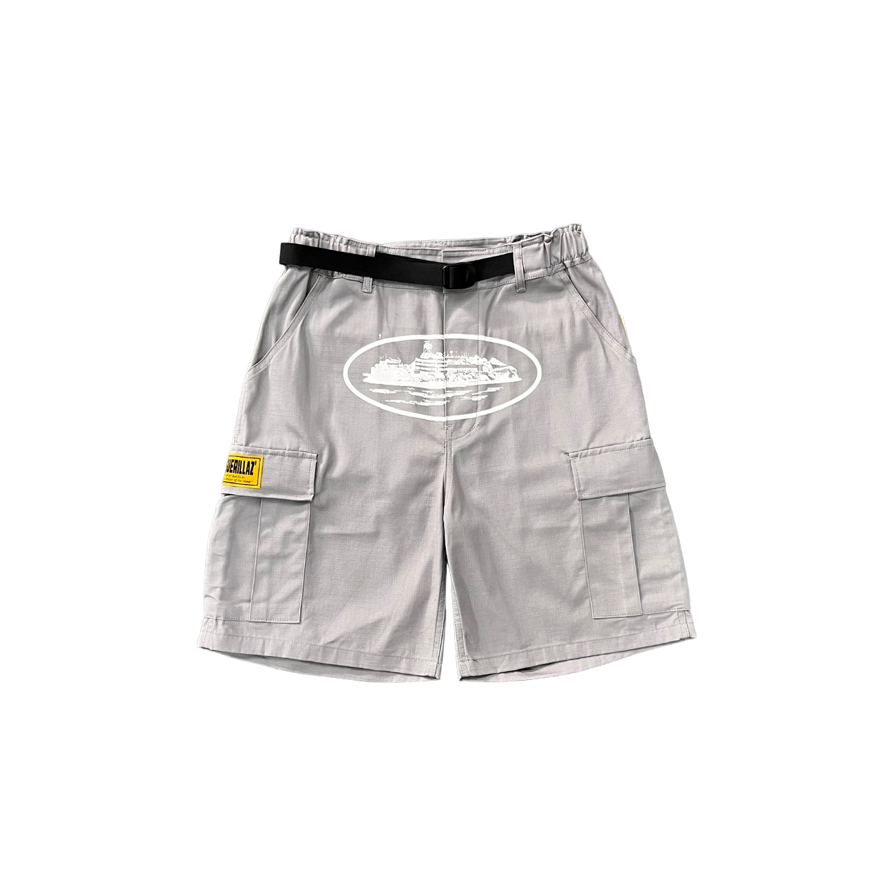 Corteiz Guerillaz Cargo Shorts - (WHITE) – 21Dripzz