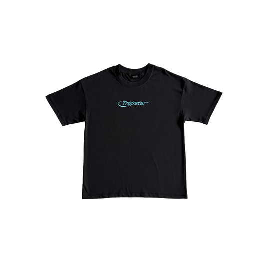Trapstar Hyperdrive Embroidered - (BLACK/TURQUOISE)