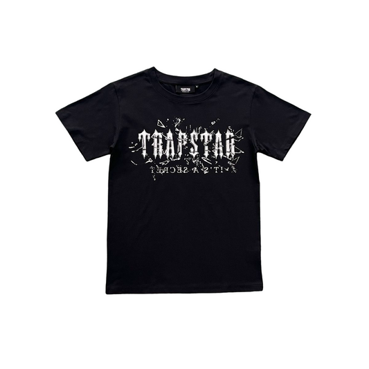 Trapstar Decoded Shattered Glass Tee - (BLACK)