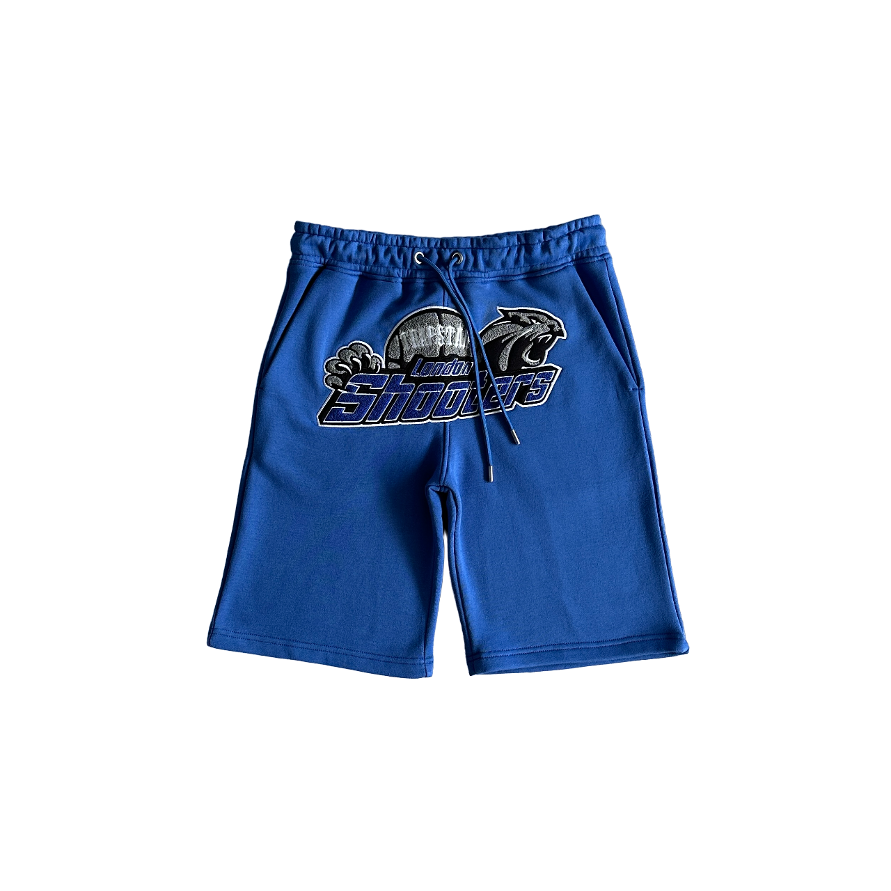 Trapstar Shooters Chenille Shorts - (BLUE/DAZZLING BLUE)