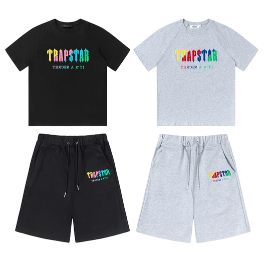 Trapstar Chenille Decoded Short Set - (CANDY FLAVOURS)