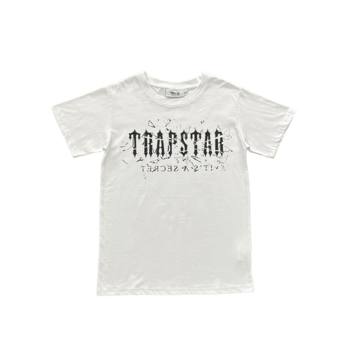 Trapstar Decoded Shattered Glass Tee - (WHITE)
