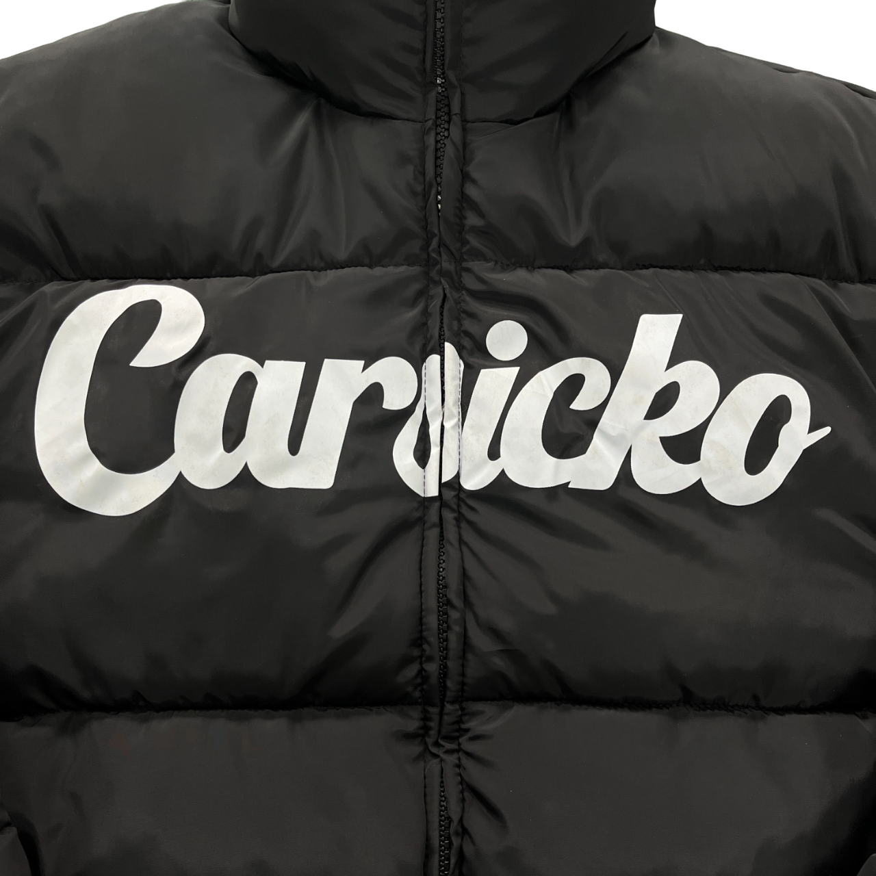 Carsicko Logo Puffer Jacket - (BLACK)