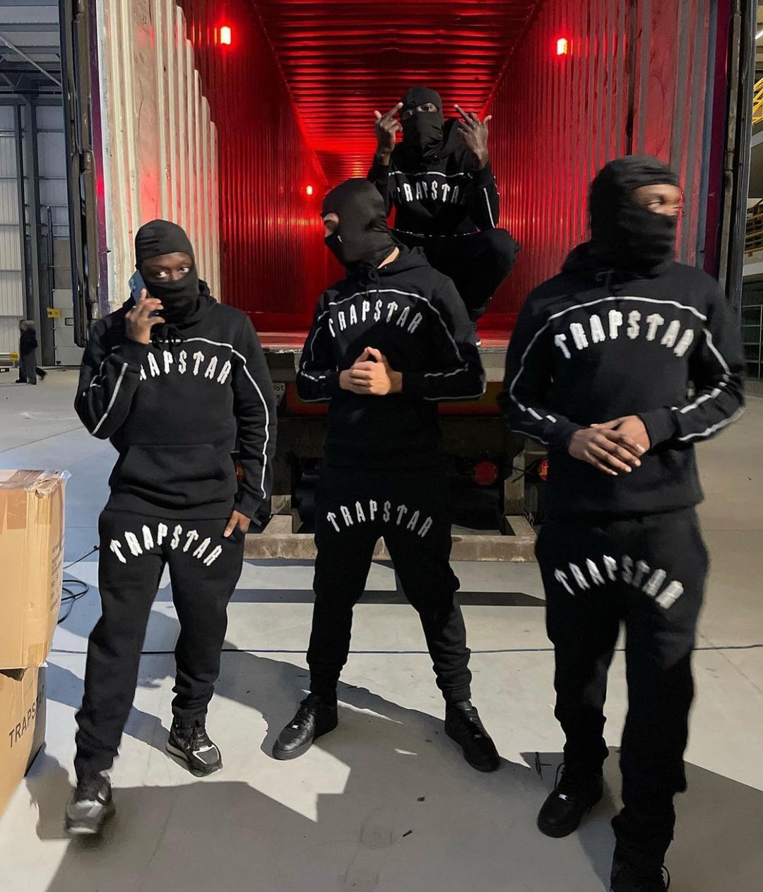 Trapstar Irongate Arch Tracksuit - (INFRARED EDITION) – 21Dripzz