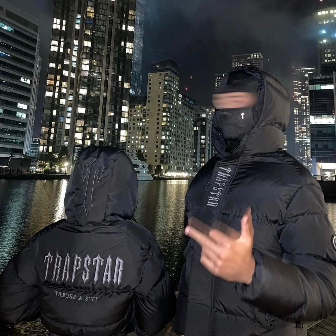 Trapstar Decoded Hooded Puffer 2.0 - (BLACK) – 21Dripzz