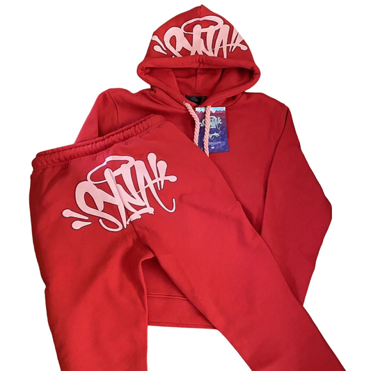 Syna World Tracksuit - (RED)