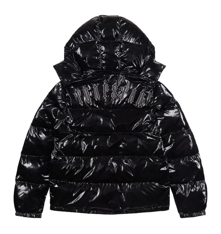 Trapstar Irongate Detachable Hooded Puffer Jacket - (SHINY)