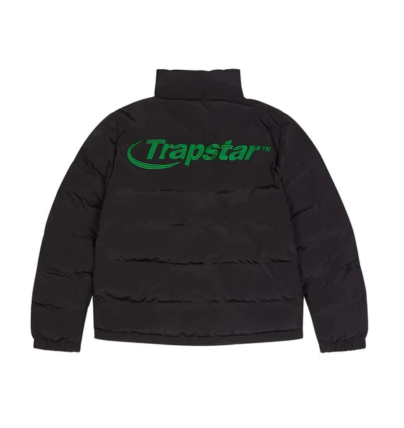 Trapstar Hyperdrive Puffer Jacket 2.0 - (BLACK/GREEN)