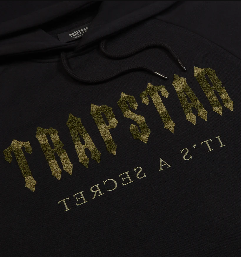 Trapstar Tracksuit - Black Green