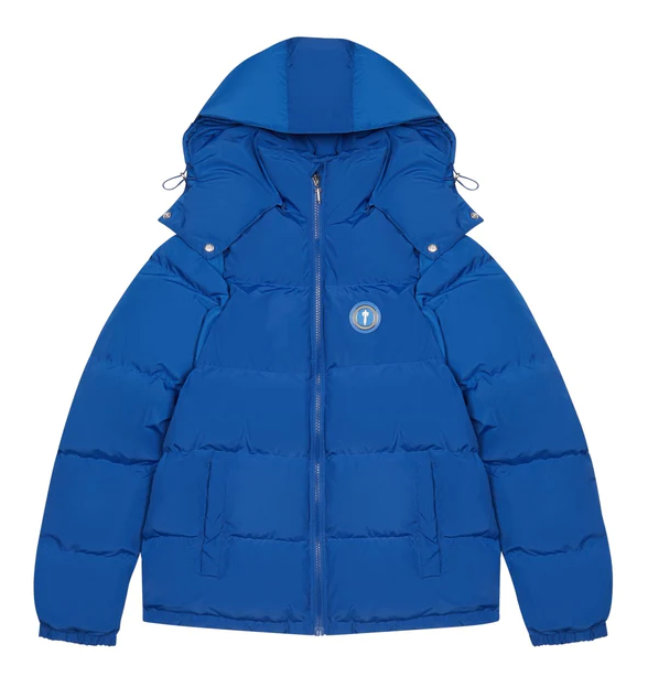 Trapstar Irongate Detachable Hooded Puffer Jacket - (DAZZLING BLUE 